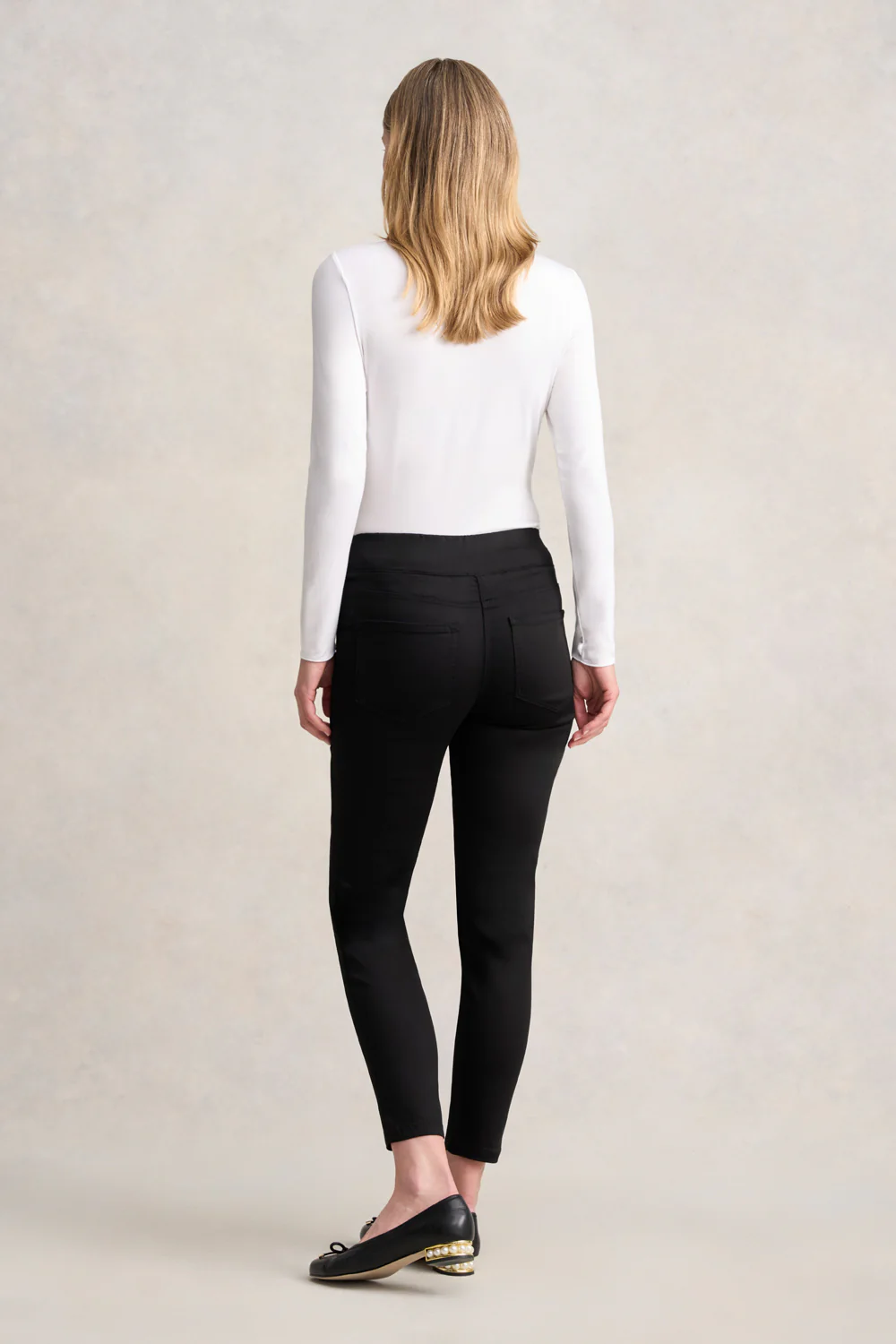 Bengajean® 7/8 Skinny Leg - Black Noir - Image 4