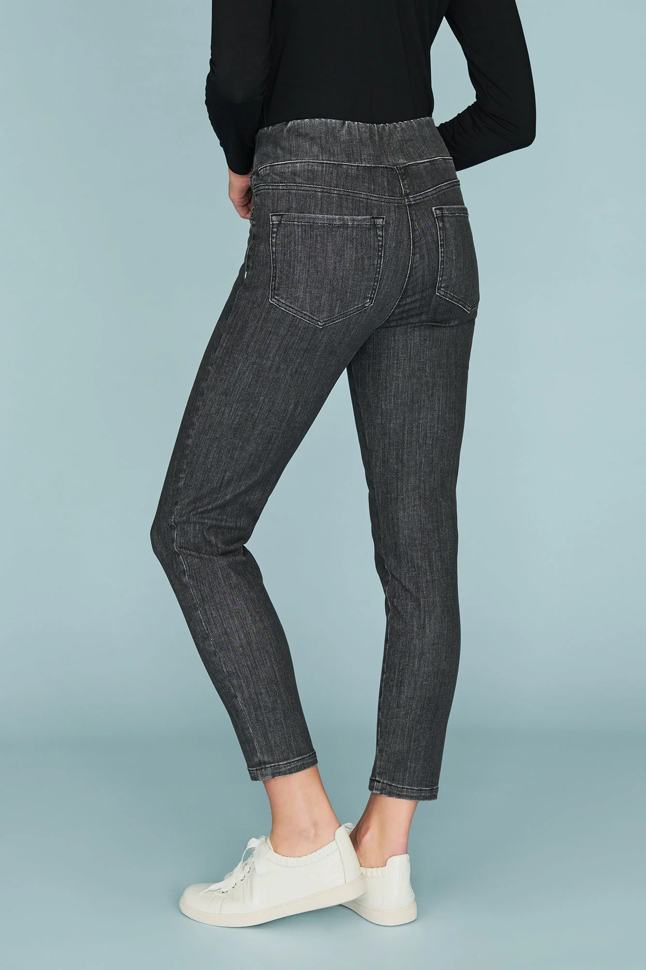 Bengajean® 7/8th Skinny Leg - Deep Grey - Image 4