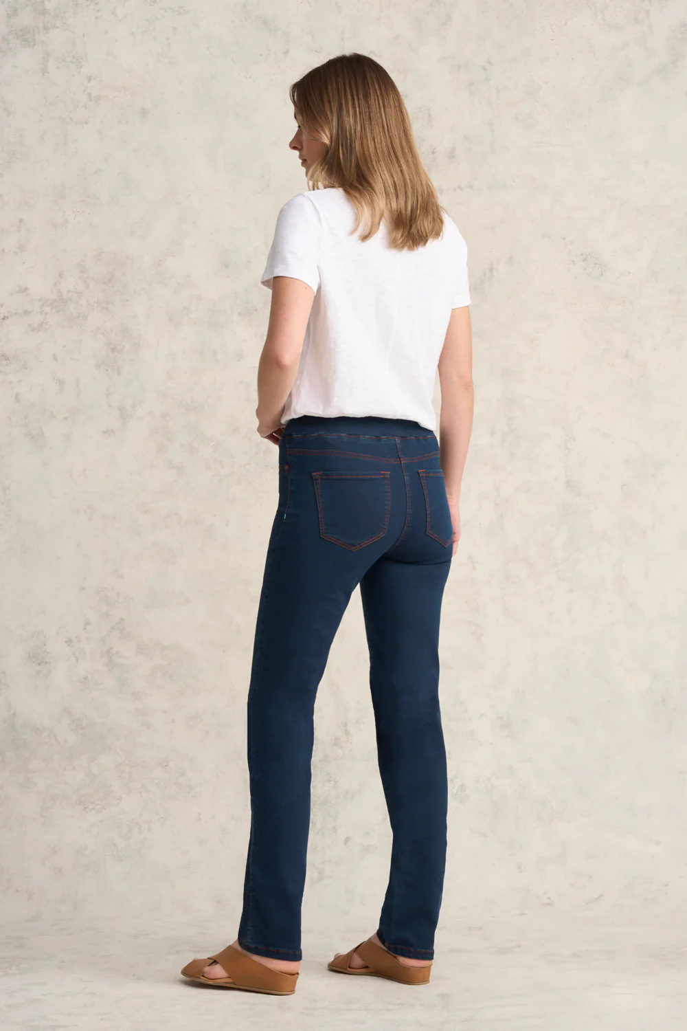 Bengajean® Full Length Straight Leg - Clean Denim Blue - Image 4