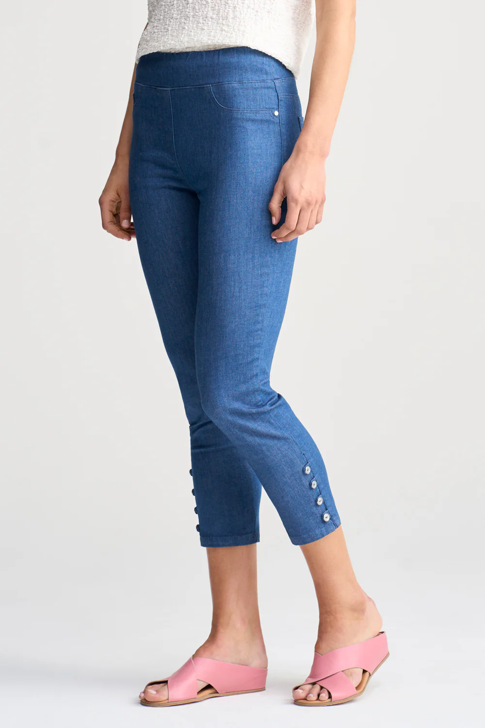 Bengajean® 7/8th Button Detail - Ultramarine - Image 3