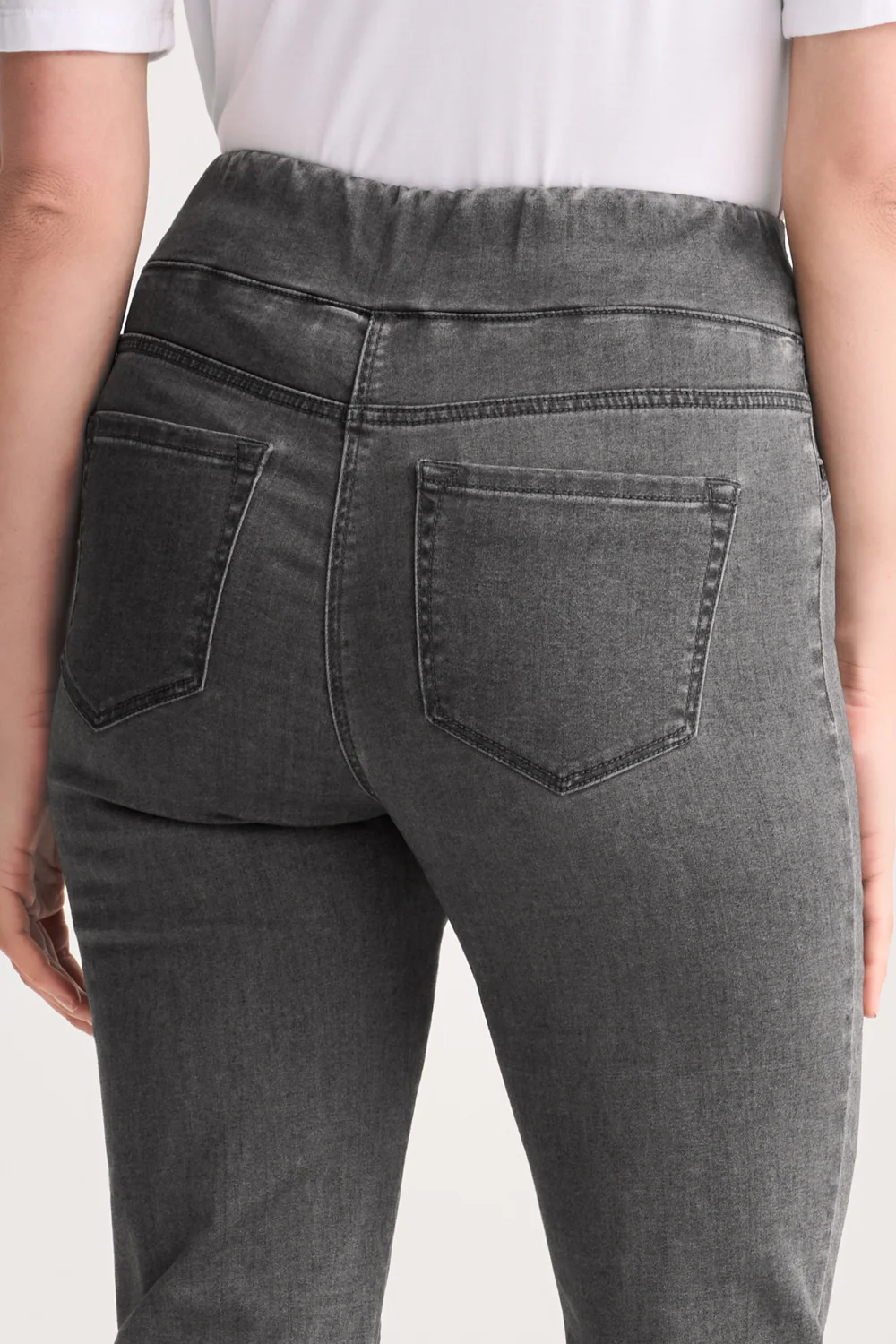 Bengajean® 3/4 Button Detail - Charcoal - Image 5