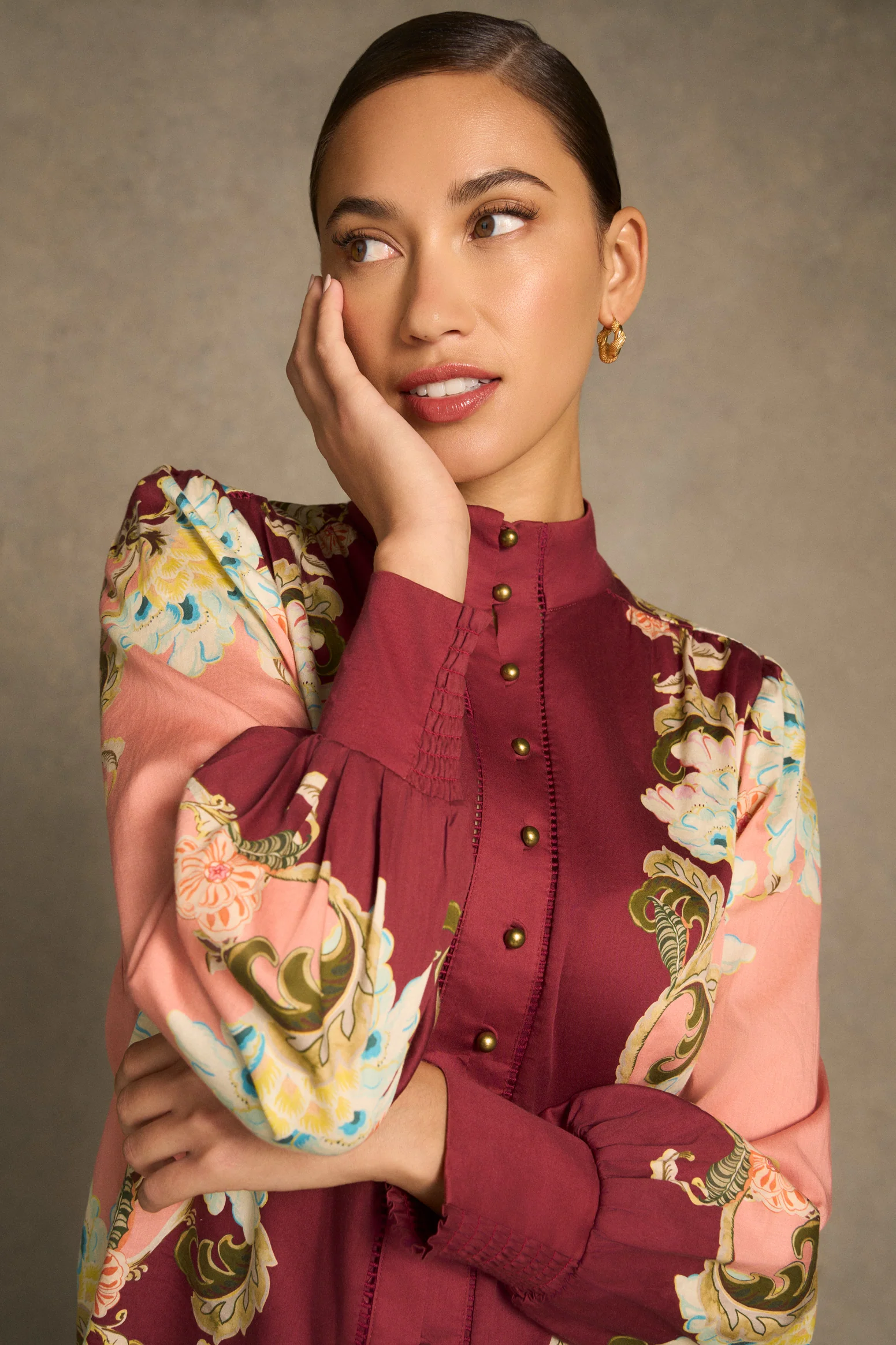 Rococo Shirt - Baroque Print - Image 4