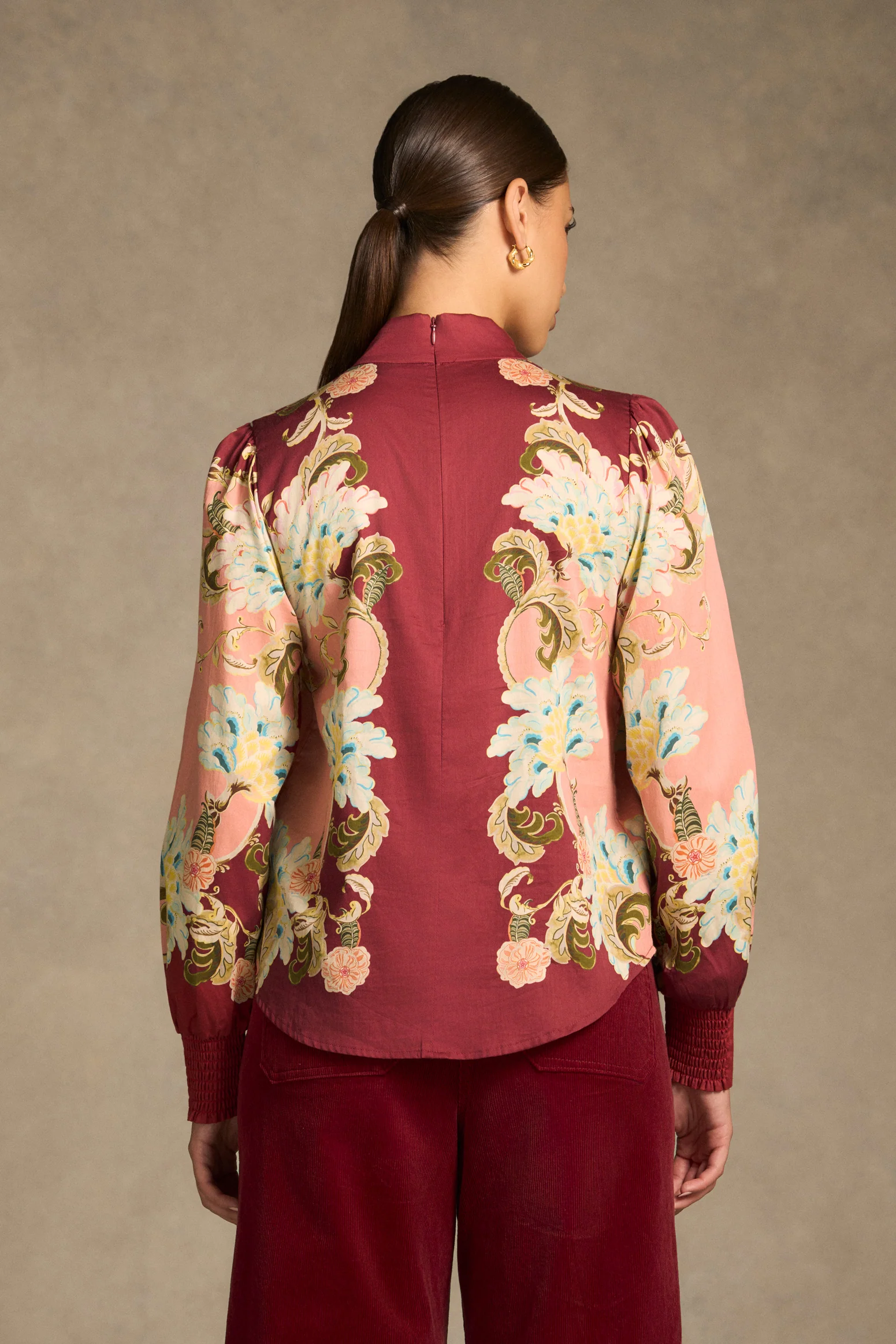 Rococo Shirt - Baroque Print - Image 6