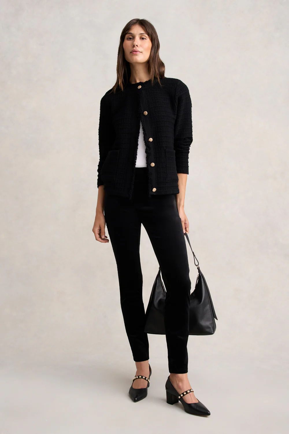 Bengajean® Skinny Leg Velvet - Black - Image 5