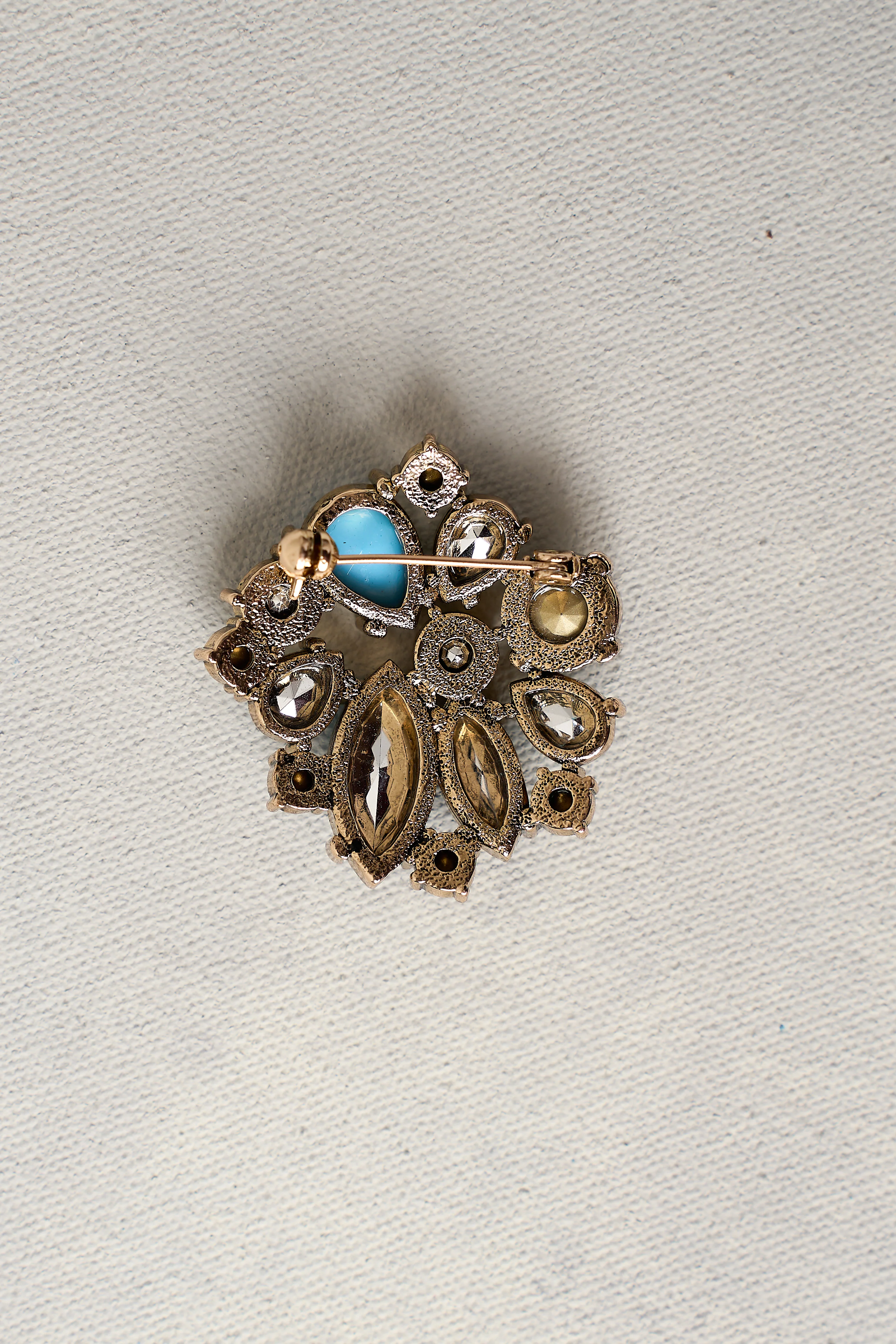 Ocean Diamon Brooch - Multicolour - Image 4