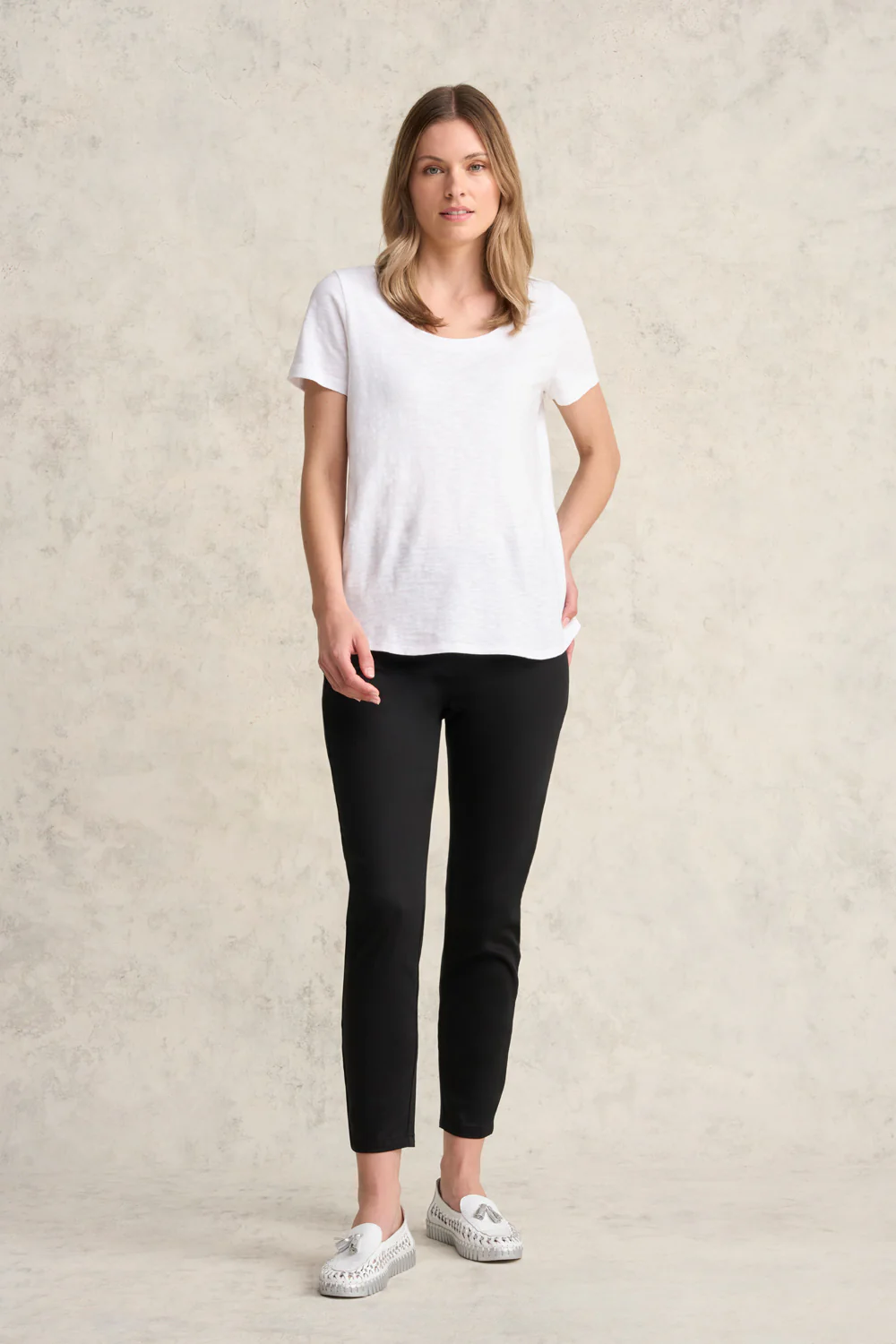 Organic Cotton T-Shirt - White - Image 4