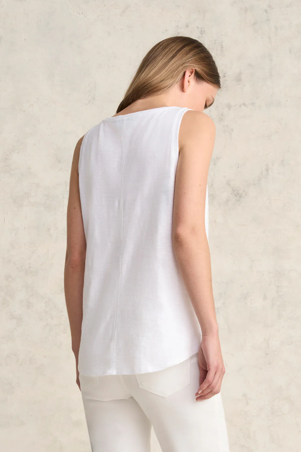 Organic Cotton Tank - White - Image 5