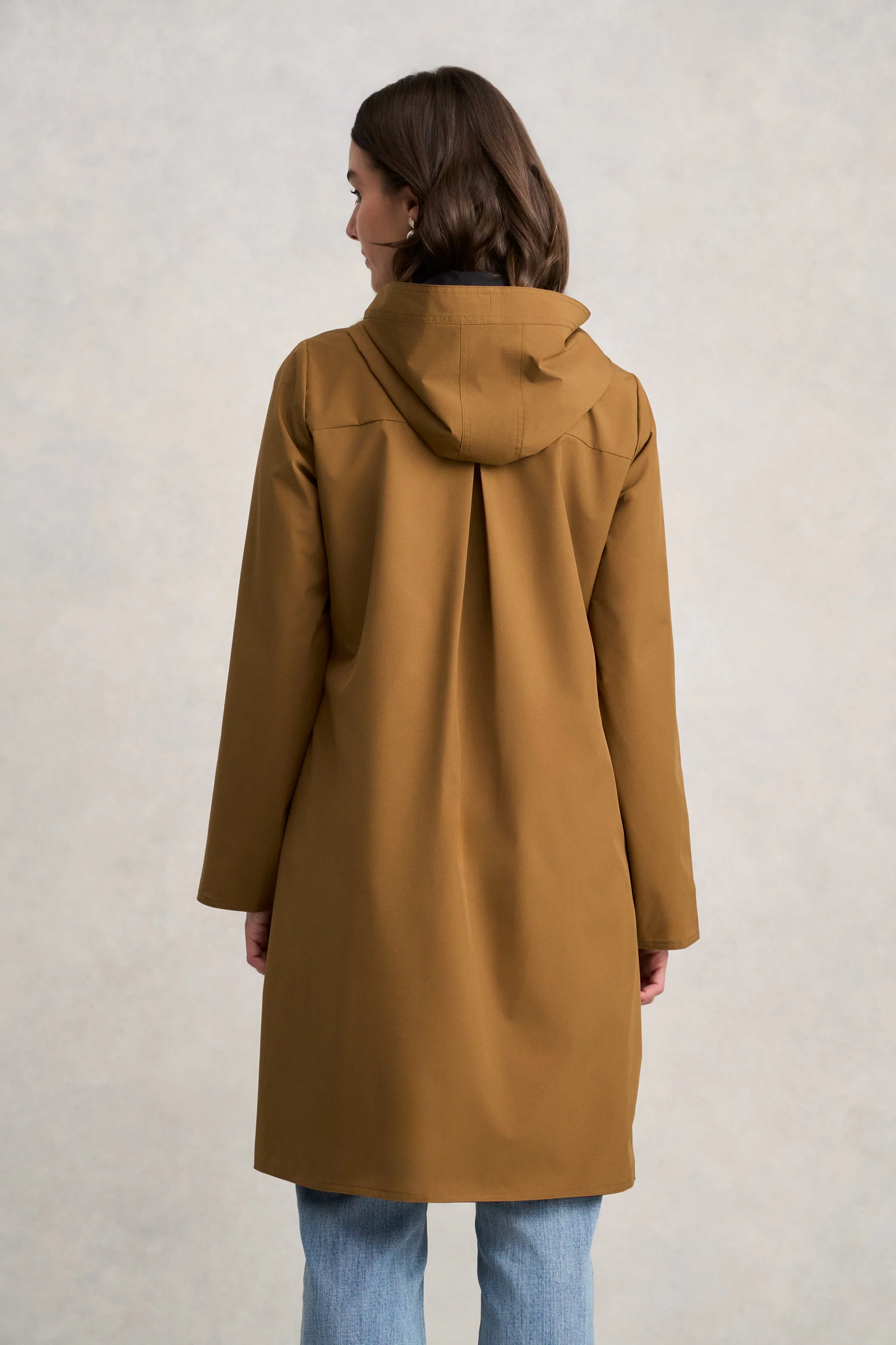 Reversible Raincoat - Tobacco / Black - Image 5