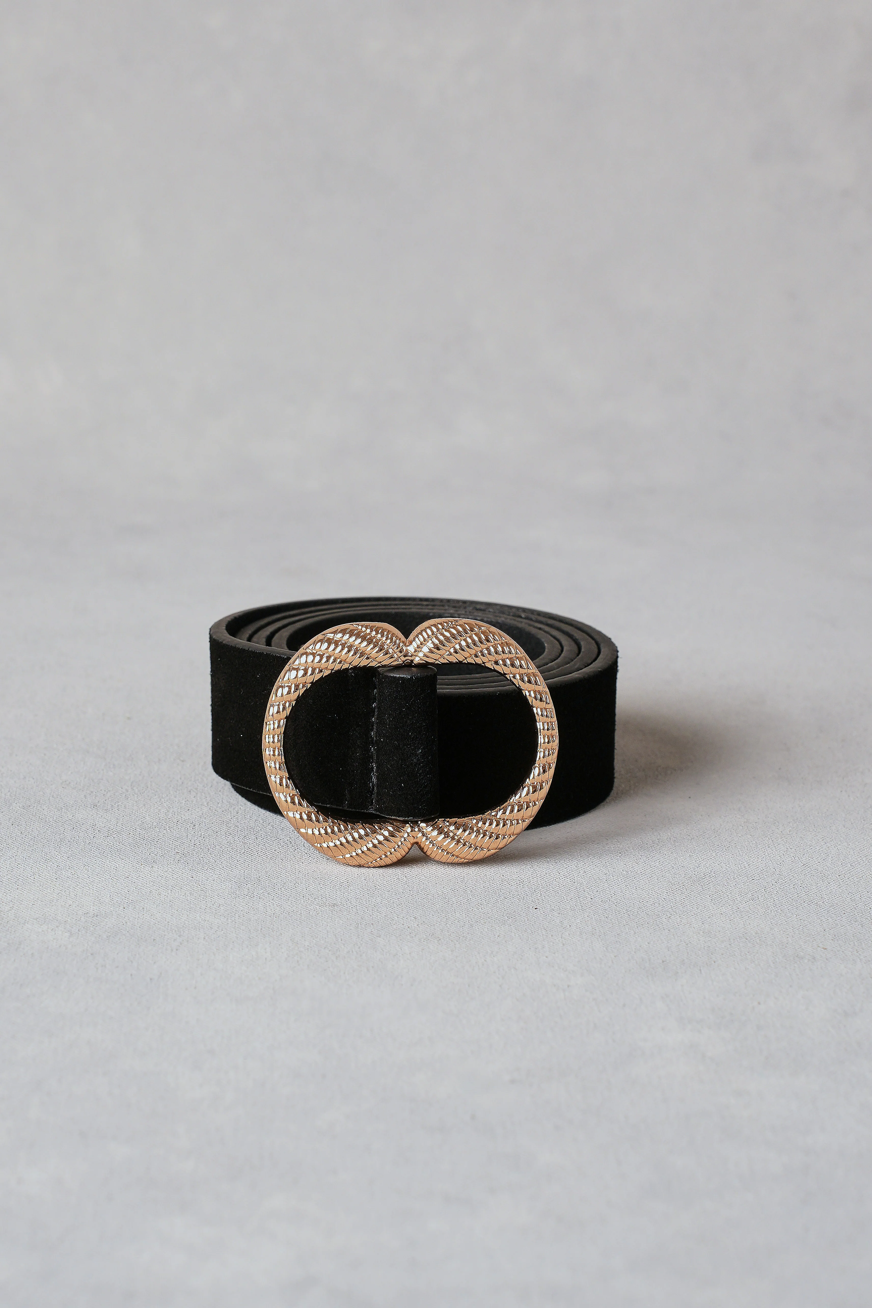Sienna Suede Belt - Black - Image 3