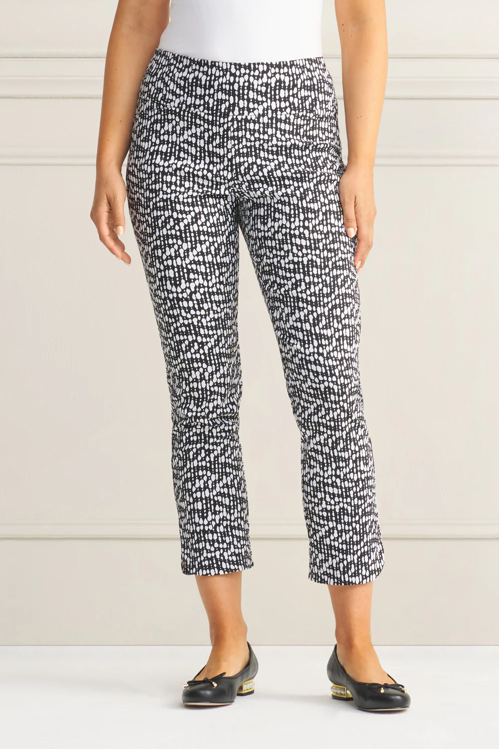 Printed Pant - Broken Spot Print - Image 3
