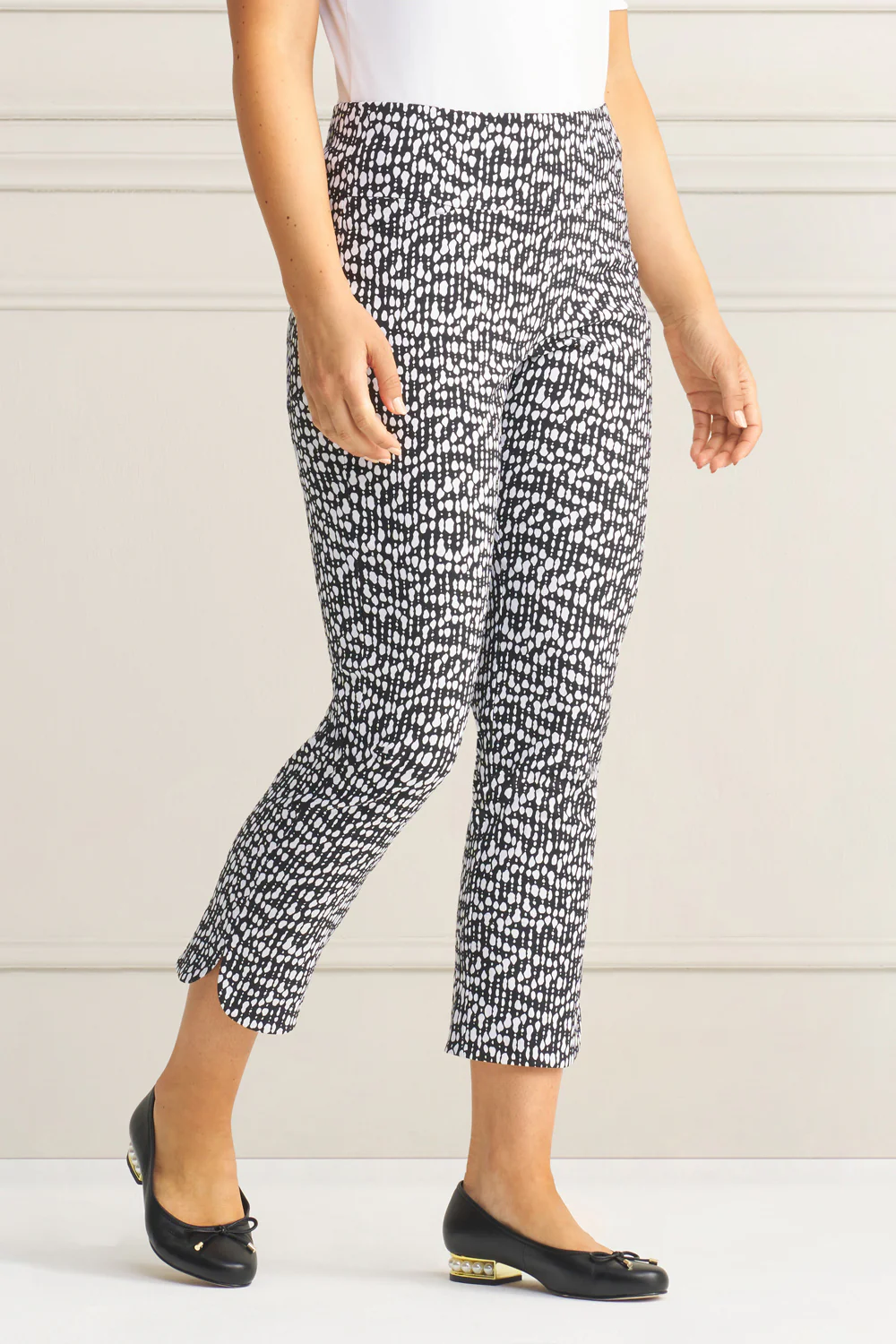 Printed Pant - Broken Spot Print - Image 4